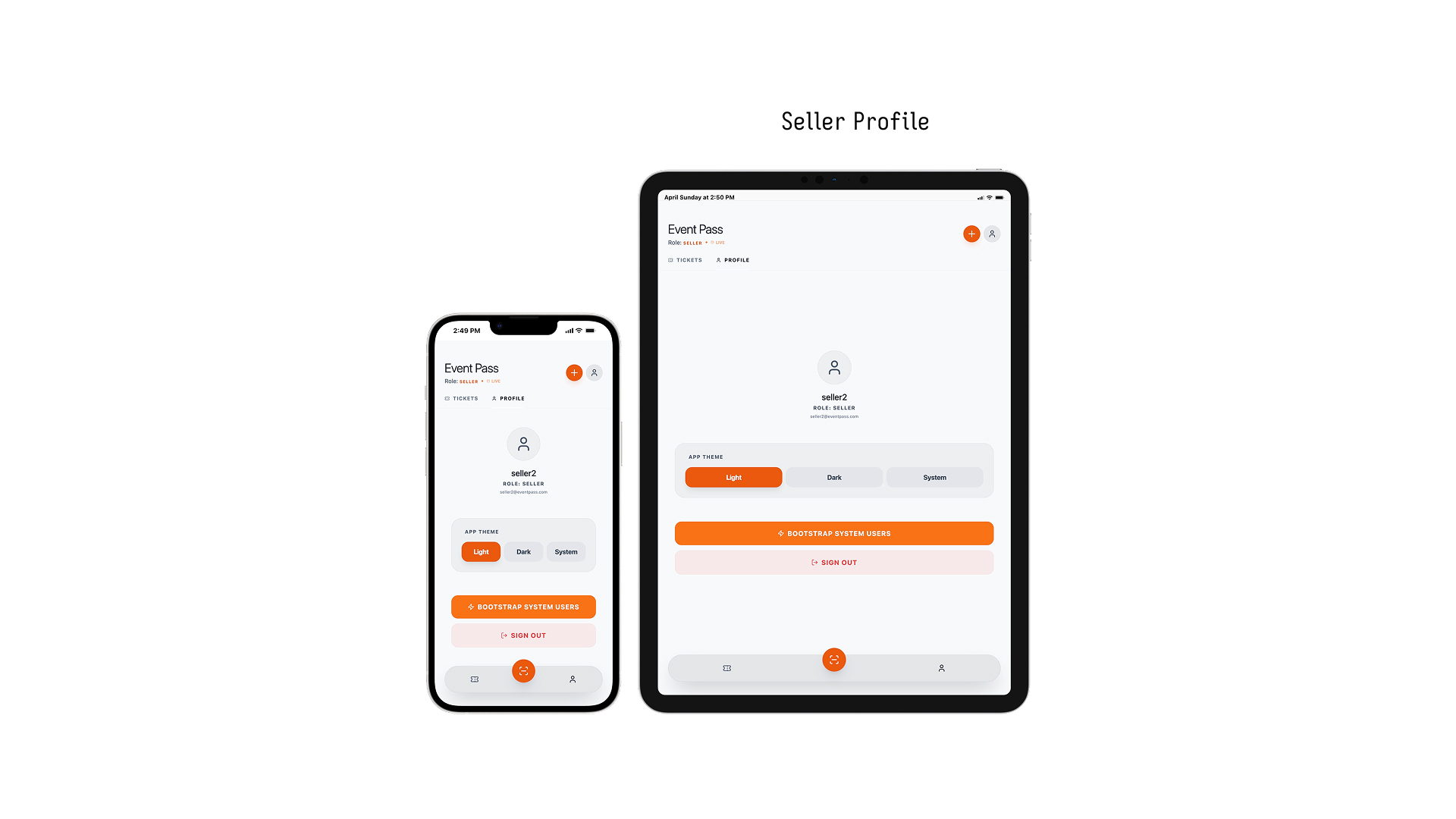 Seller Profile
